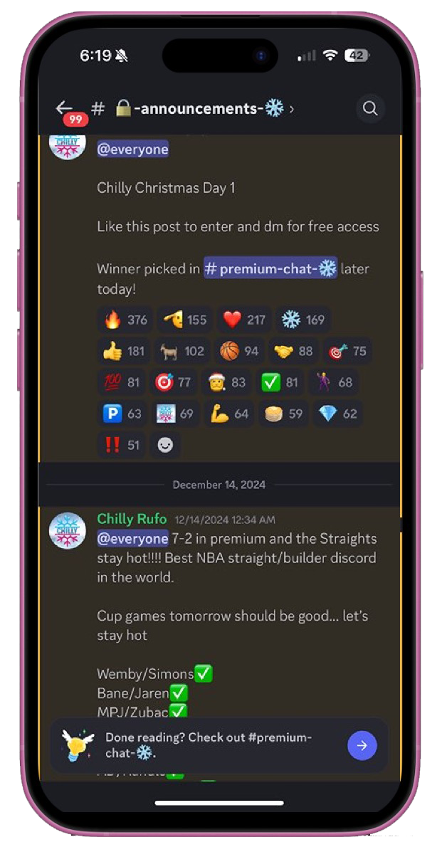 Discord Interface